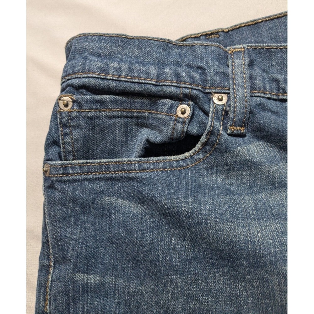 LEVIS 511 SLIM FIT Men 38X31 Stretch Denim Blue Jeans - Picture 10 of 15